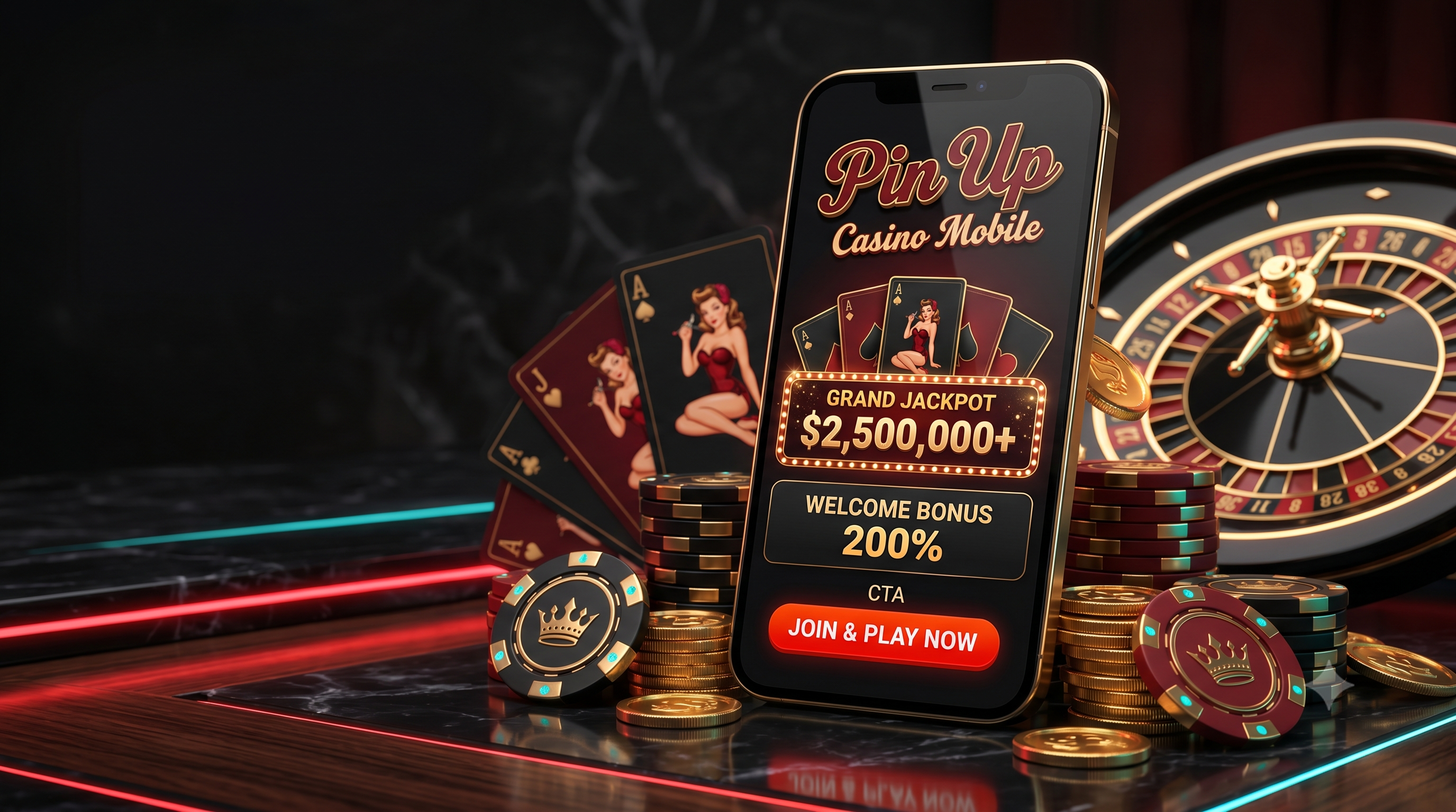 Pin Up Bet Nigeria homepage showing sports betting odds and casino tabs